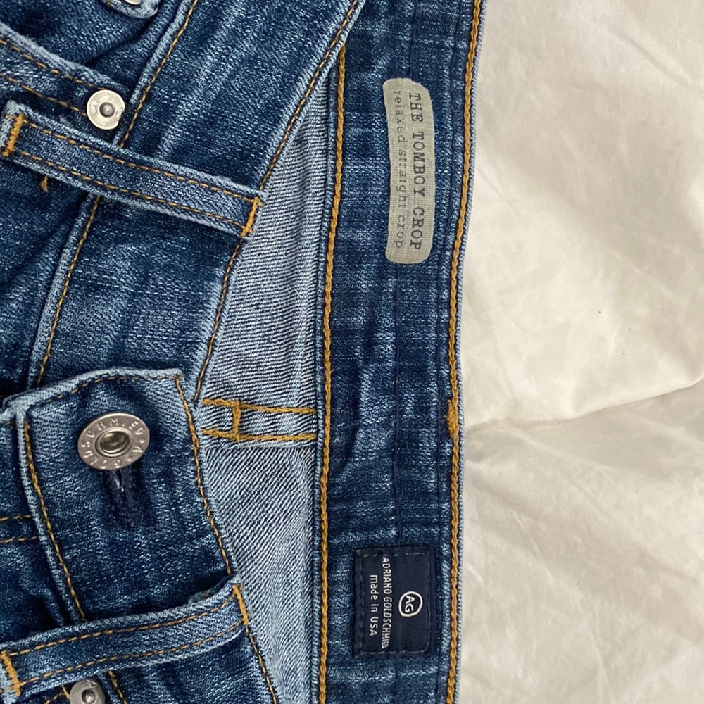 Adriana Goldschmied. Tomboy crop Jean. Size 28. Great condition